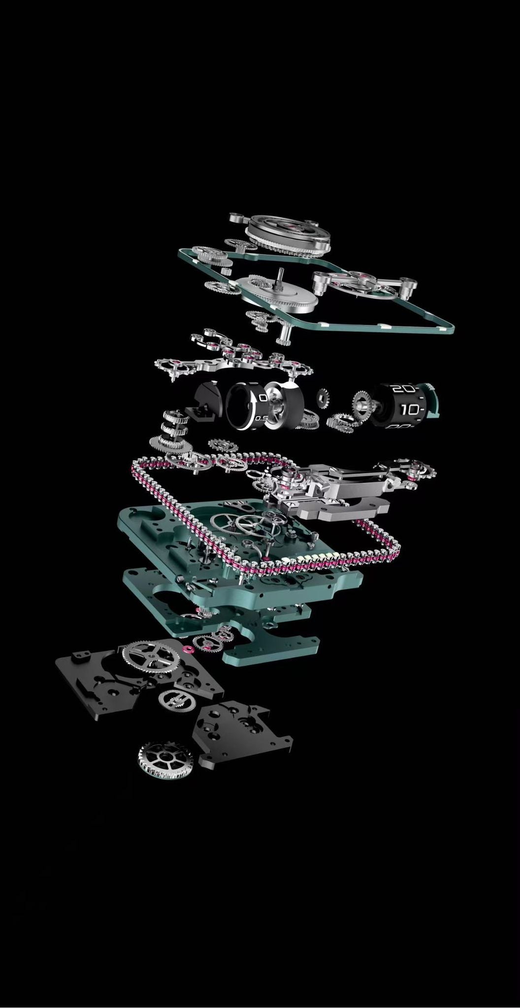 Behrens X Vianney Halter KWH Ceramic 90pc limited