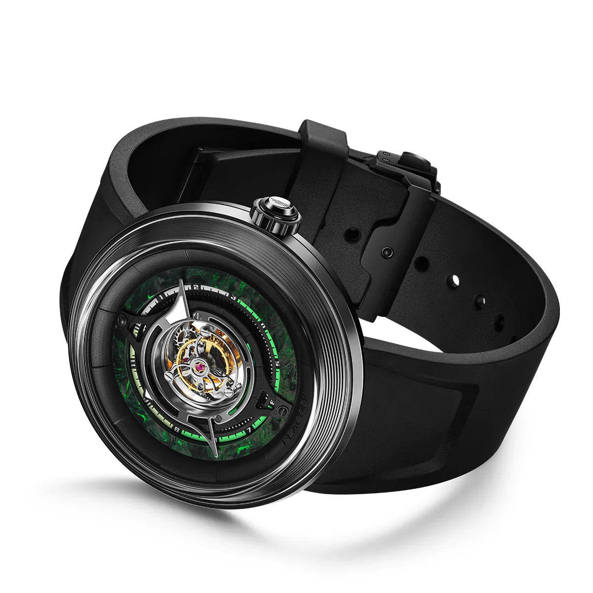 PEACOCK Tourbillon Black Hole