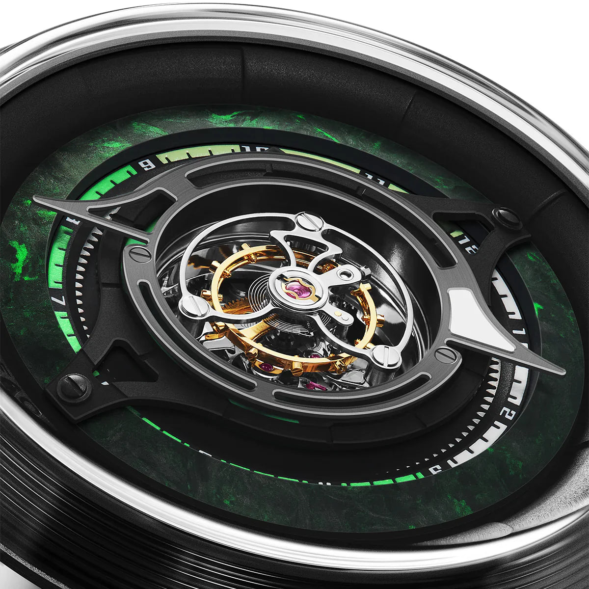 PEACOCK Tourbillon Black Hole